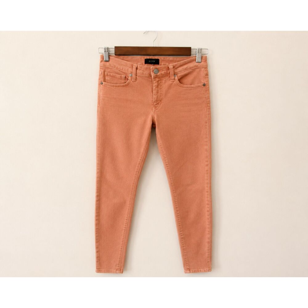 Banana Republic High-Rise Slim Jeans | Women's Size 27 | Peach Coral | EUC